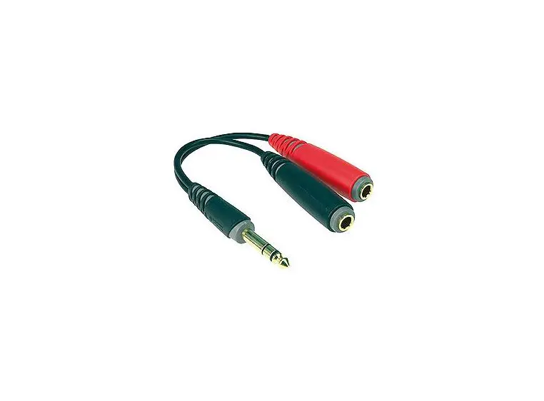 Klotz AYS1 Y-kabel Stereo jack (M) - 2 x mono jack (F) 20cm 